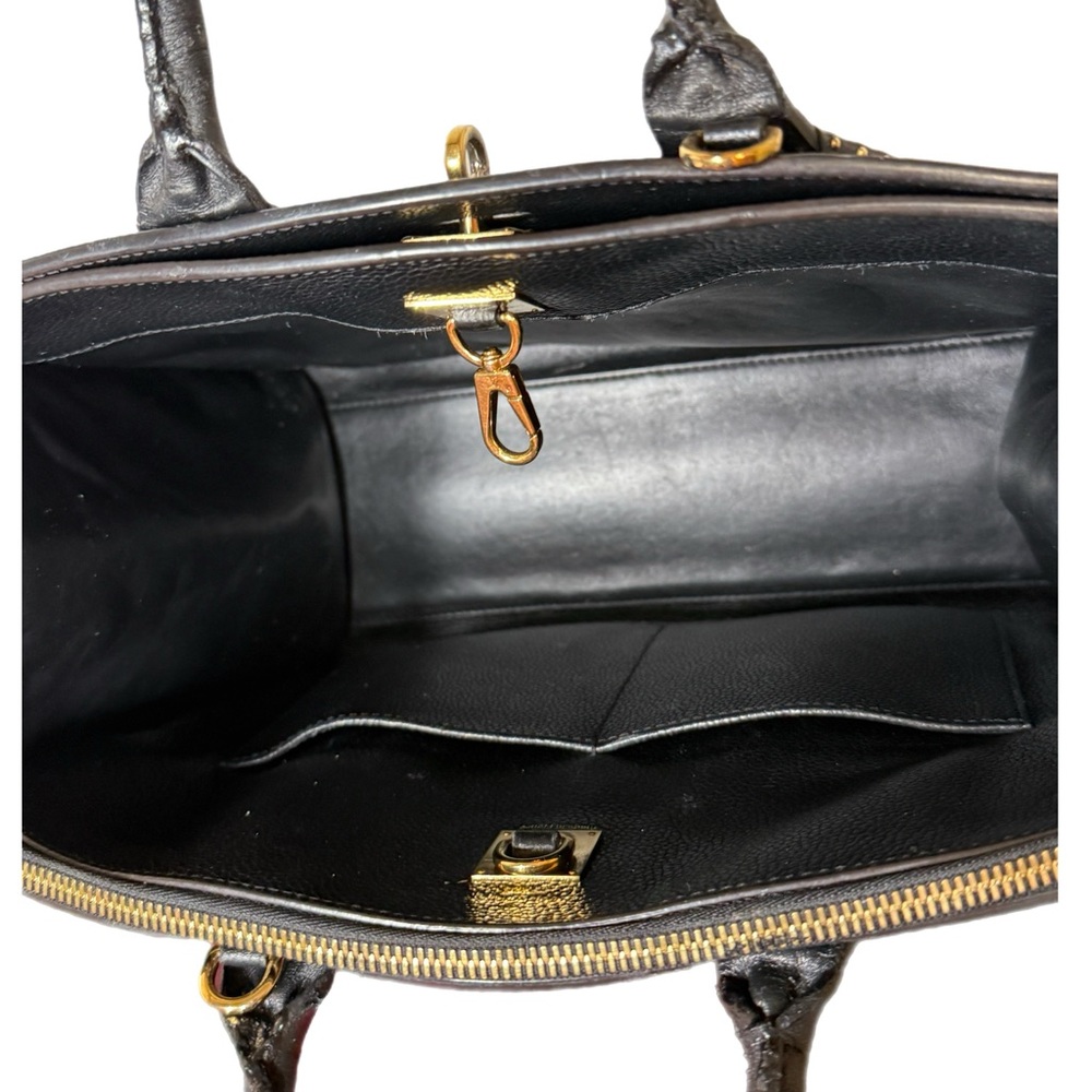 Louis Vuitton City Steamer Limited Edition Black Leather with Chain Strap - Picture 7 of 13